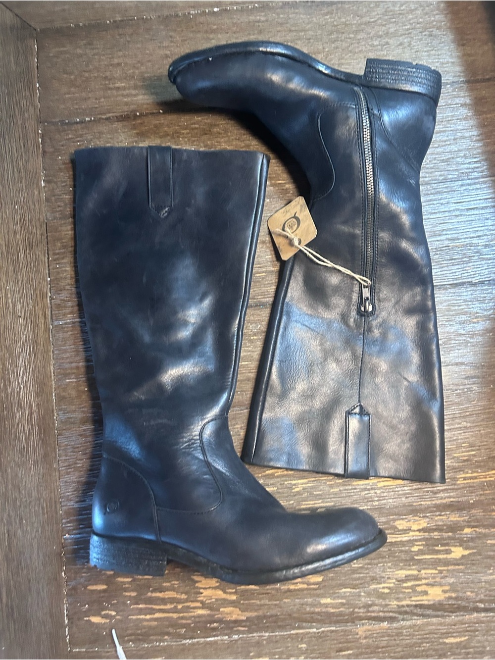 NWT Shaunie leather boots size 7 - Picture 5 of 8